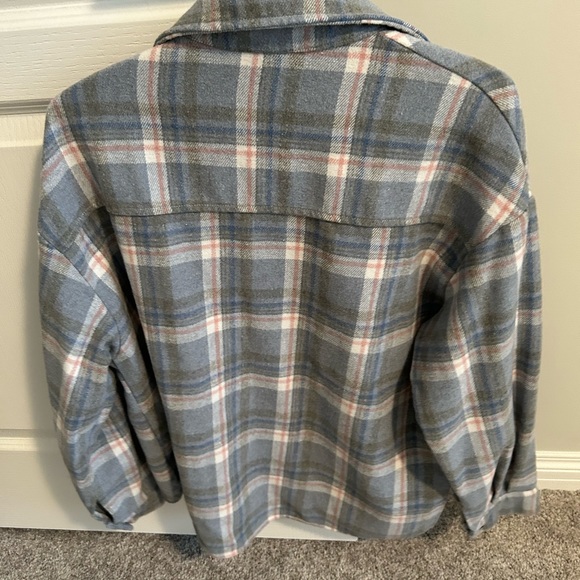 Shein Plaid Jacket - Picture 2 of 3